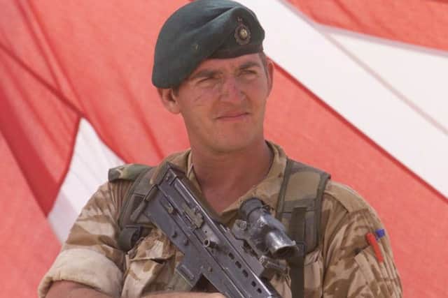 Former Royal Marine Sergeant Alexander Blackman