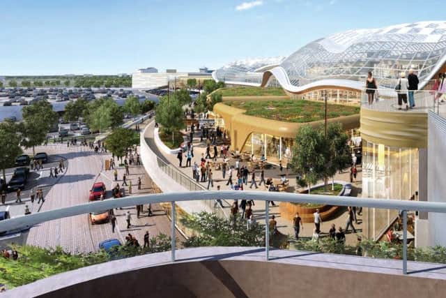 The proposed Â£300 million Meadowhall extension.