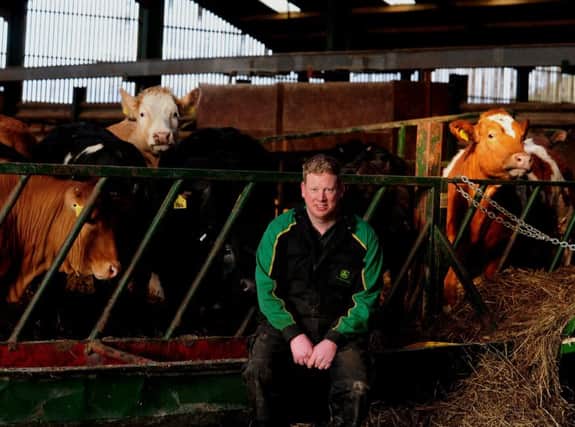 James Bainbridge, of Greystones Farm, is one of a new generation of younger farmers who are taking on senior roles in the NFU.   Picture: Simon Hulme
