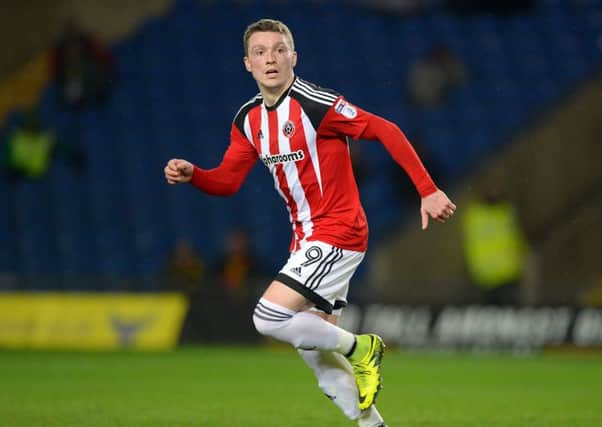 Sheffield United's Caolan Lavery. Picture: Robin Parker/Sportimage