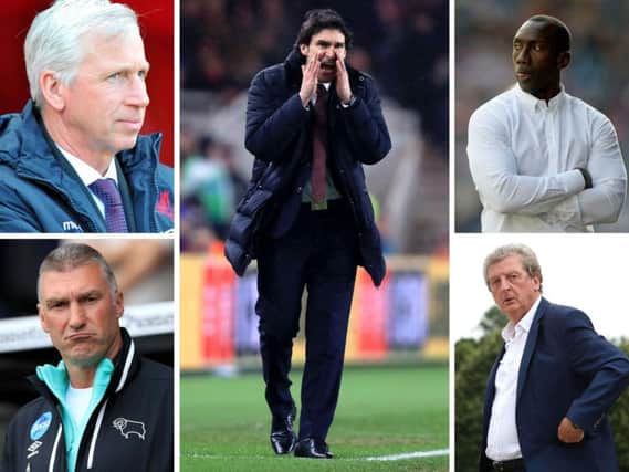 Four of the contenders in the frame to replace Aitor Karanka