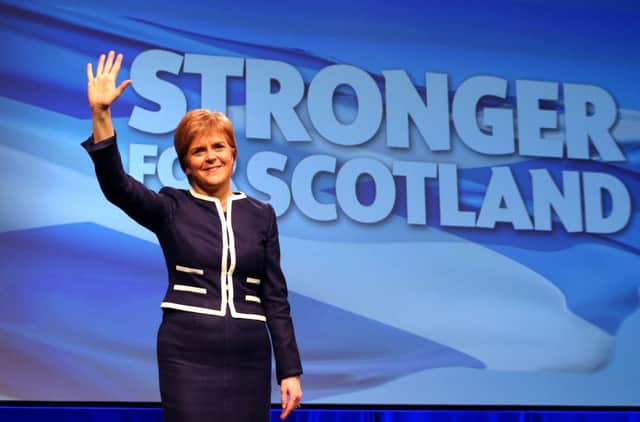 Nicola Sturgeon, Scotland's First Minister.