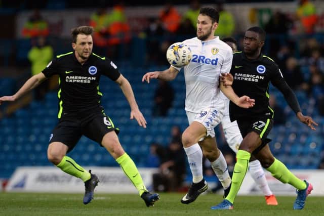 Alfonso Pedraza goes past Dale Stephens and Fikayo Tomori.
(Picture: Bruce Rollinson)