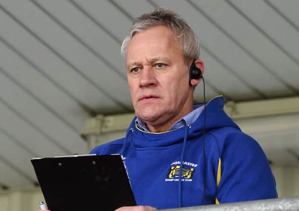 Doncaster Dons' head coach Gary Thornton (Picture: Andrew Roe).