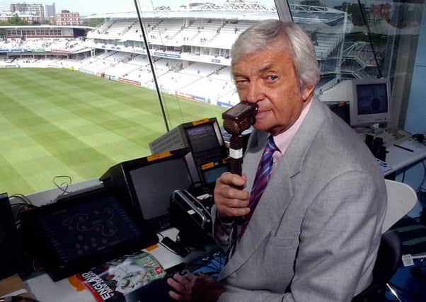Cricket broadcaster Richie Benaud did not need an army of co-commentators.