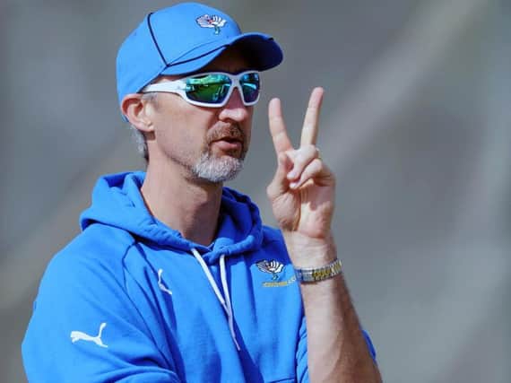Jason Gillespie led Yorkshire to the County Championship titles in 2014 and 2015