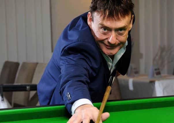 Slimmed down Jimmy White aims to qualify for the Crucible at Ponds Forge (Picture: Paul Heyes).