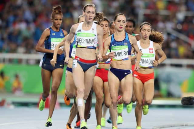 Laura Weightman in the womens 1500m final at the Olympic Stadium on the 11th day of the Rio Games in Brazil