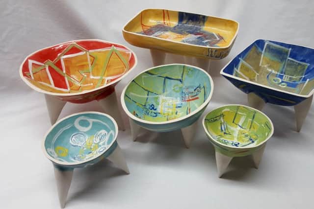 Ceramics by Harriet McKenzie who is exhibiting at York Open Studios