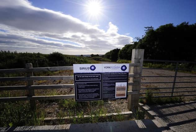 The proposed site for the York Potash Mine near Whitby Photo :  John Giles/PA Wire