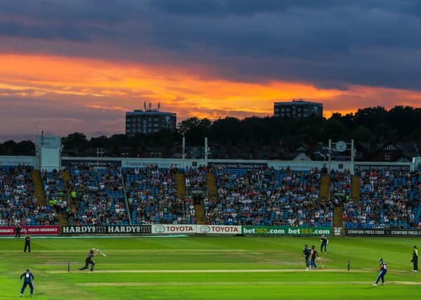 Could city T20 be coming to English cricket? A general view of Yorkshire Vikings v Northants Steelbacks (Picture: SWPix.com)