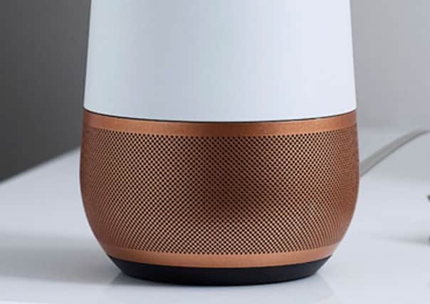 Google Home, a voice-controlled smart speaker to rival Amazon's Echo