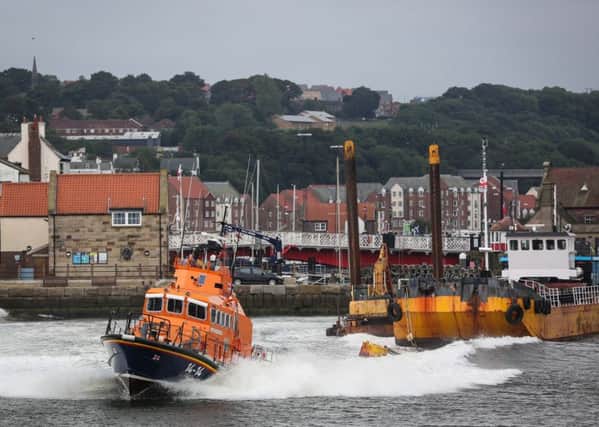 Whitby's all-weather lifeboat launches: lifeboats in Yorkshire rescued 231 people last year