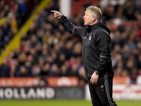 Sheffield United boss Chris Wilder has guided his side to an unbeaten run of 11 games (Photo: Sportimage)