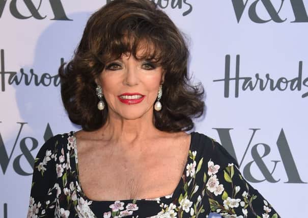 still working: At the age of 83, Dame Joan Collins says she has no plans to retire, and she is not alone. (Picture: PA).