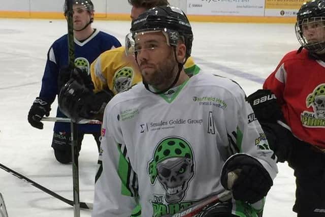 Hull Pirates' player-coach, Jason Hewitt. Picture: Lois Tomlinson.