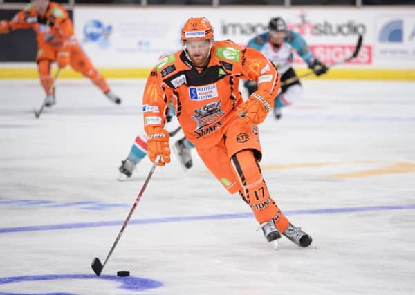 OPTIMISTIC: Sheffield Steelers' centre, Markus Nilsson. Picture: Dean Woolley.