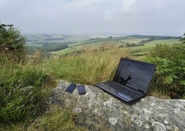Many rural areas still do not have adequate access to broadband.