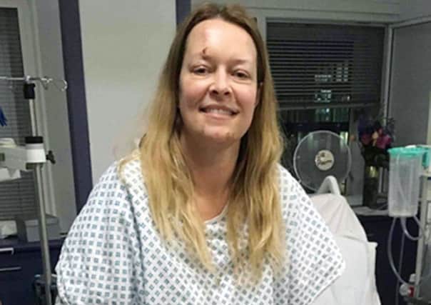 Melissa Cochran, 46, a victim of the Westminster terror attacks, is getting stronger every day in hospital.