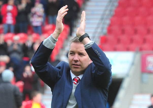 RELAXED: Doncaster Rovers' manager Darren Ferguson. Picture: Tony Johnson