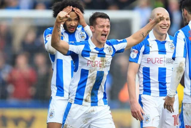 WELCOME BACK: Huddersfield Town's Jonathan Hogg. Picture: Nigel French/PA