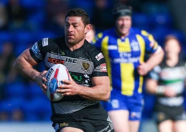Mark Minichiello is Wary of the threat Salford Red Devils will pose Hull FC on Friday.