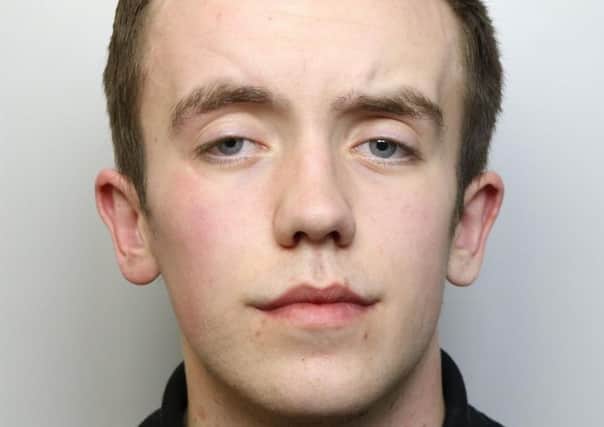Luke Dolan. Sent to a young offenders institution for two years, eight months for forcing a woman into Leeds Liverpool canal in an attempted robbery.