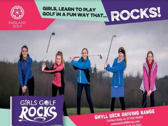 The Girls Golf Rocks project is underway.