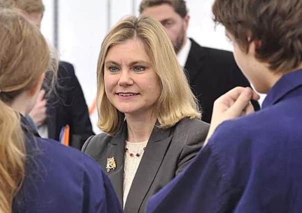 Education Secretary Justine Greening is at the centre of a new row over schools funding.