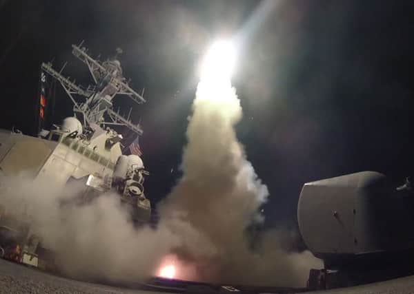 America fired 59 tomahawk missiles against Syria in the early hours of the morning.