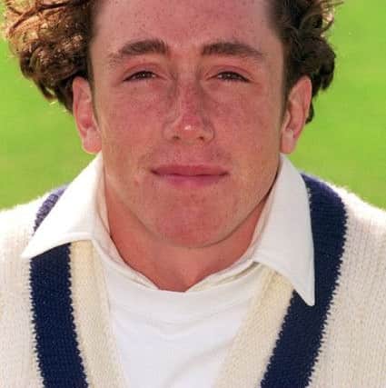 Yorkshire's Ryan Sidebottom back in 1996.