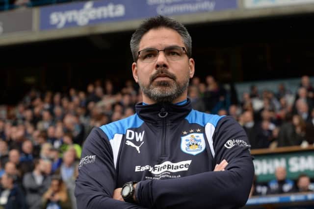 Huddersfield Town boss, David Wagner.  Picture: Bruce Rollinson