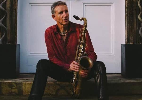 Saxophonist Snake Davis.
