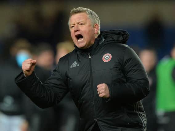 Chris Wilder's men claimed promotion at his former club