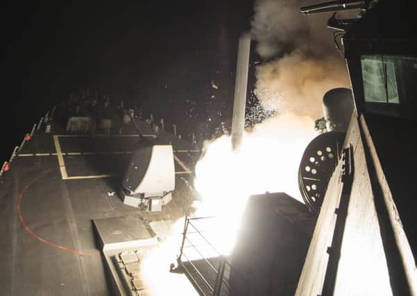 America launched airstrikes against Syria on Friday.