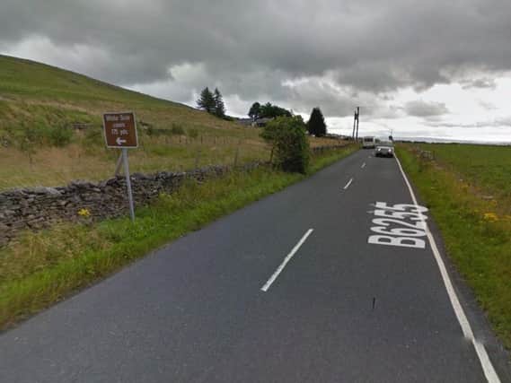 The crash happened on the B6255 near White Scar Caves. Picture: Google
