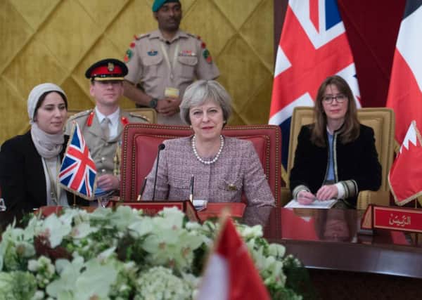Like the University of Bradford, Theresa May and Britain are forging new contacts in Gulf states like Bahrain.
