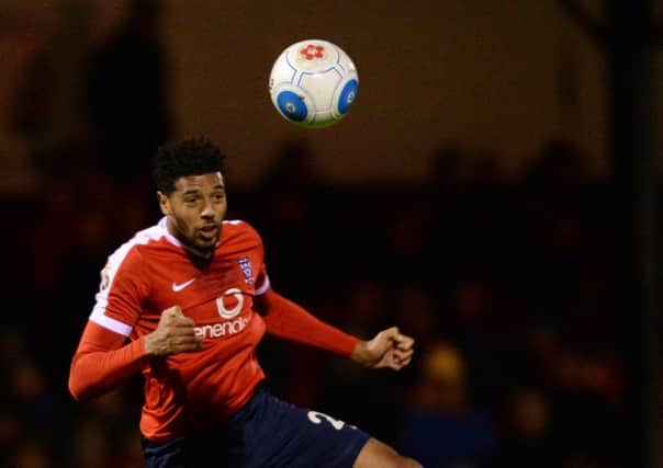 ON TARGET: York City's Vadaine Oliver.