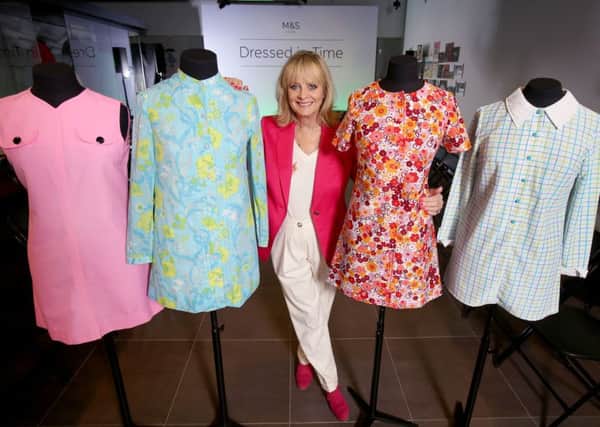 Twiggy last weekend at the Marks & Spencer Archive in Leeds. Picture: Lorne Campbell / Guzelian