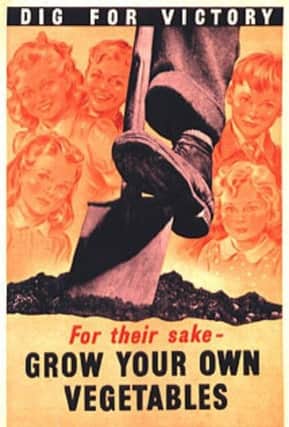Dig for Victory poster from WW2