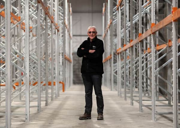 moving in: Manufacturing director Andrew Sutulic at Polyseams new premises on St Andrews Road in Huddersfield. Picture: scott merrylees