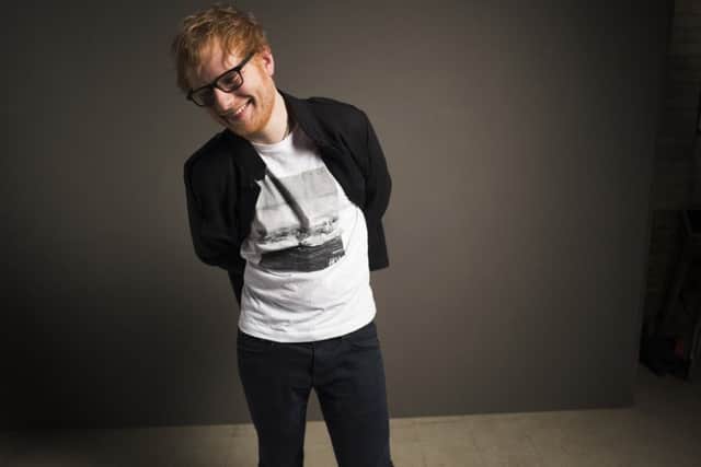 Yorkshire born singer Ed Sheeran is one of Lucy Pittaway's favourite artists.