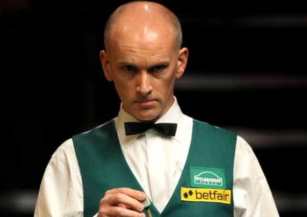 England's Peter Ebdon at the table during the World Championships at the Crucible, Sheffield. (Picture: Nick Potts/PA Wire)