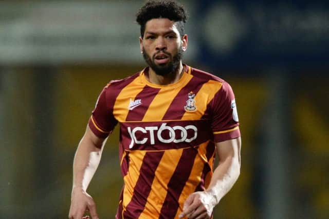 Bradford City's Nathaniel Knight-Percival (Picture: Bruce Rollinson).