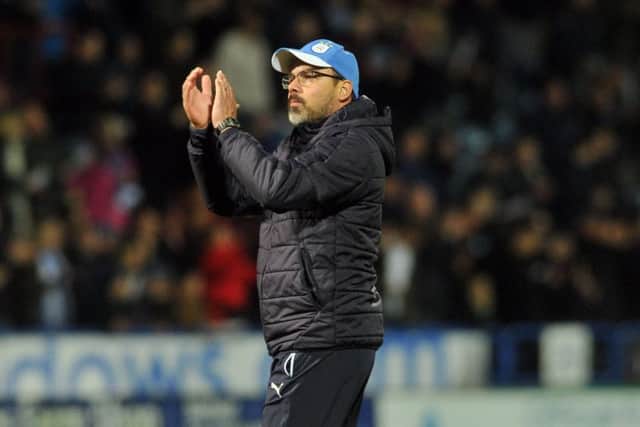 COME TOGETHER: Huddersfield Town coach David Wagner. Picture: Tony Johnson.