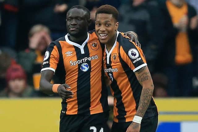 Hull City's Oumar Niasse. Picture: Nigel French/PA
