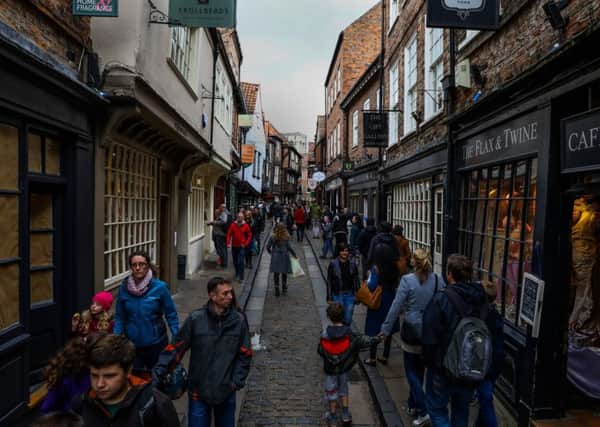 The Shambles has existed in York since the 14th century.  Pictures by James Hardisty.