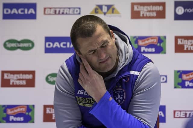 Wakefield's coach Chris Chester reflects on his side's heavy defeat to Castleford. Picture by Allan McKenzie/SWpix.com