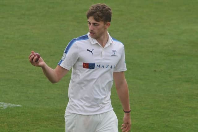 LEADING LIGHT: Ben Coad registered his second five-wicket haul in as many matches at Edgbaston. Picture: Tony Johnson.