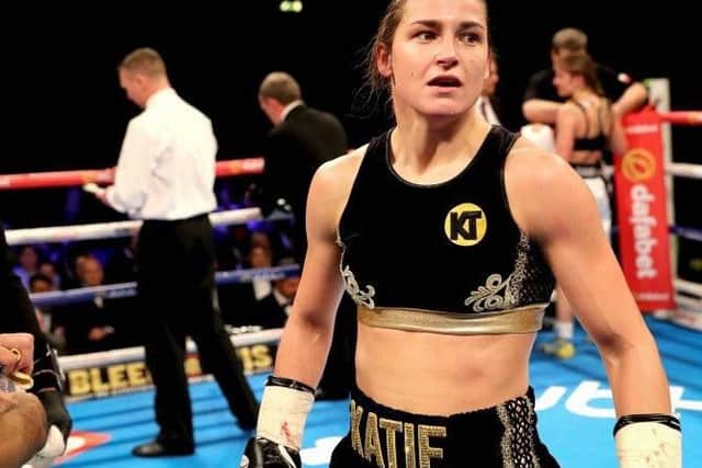Ireland's Katie Taylor will fight Nina Meinke at Wembley